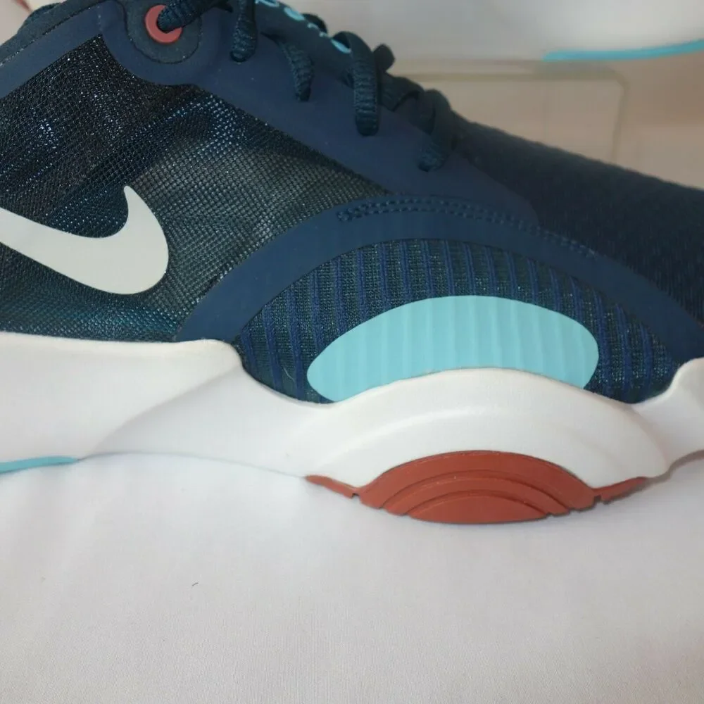 New Men's 10 Nike SuperRep Go Deep Ocean Blue Platinum White Shoes CJ0773-440